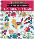 Brain Games  Sticker by Number: Garden Blooms