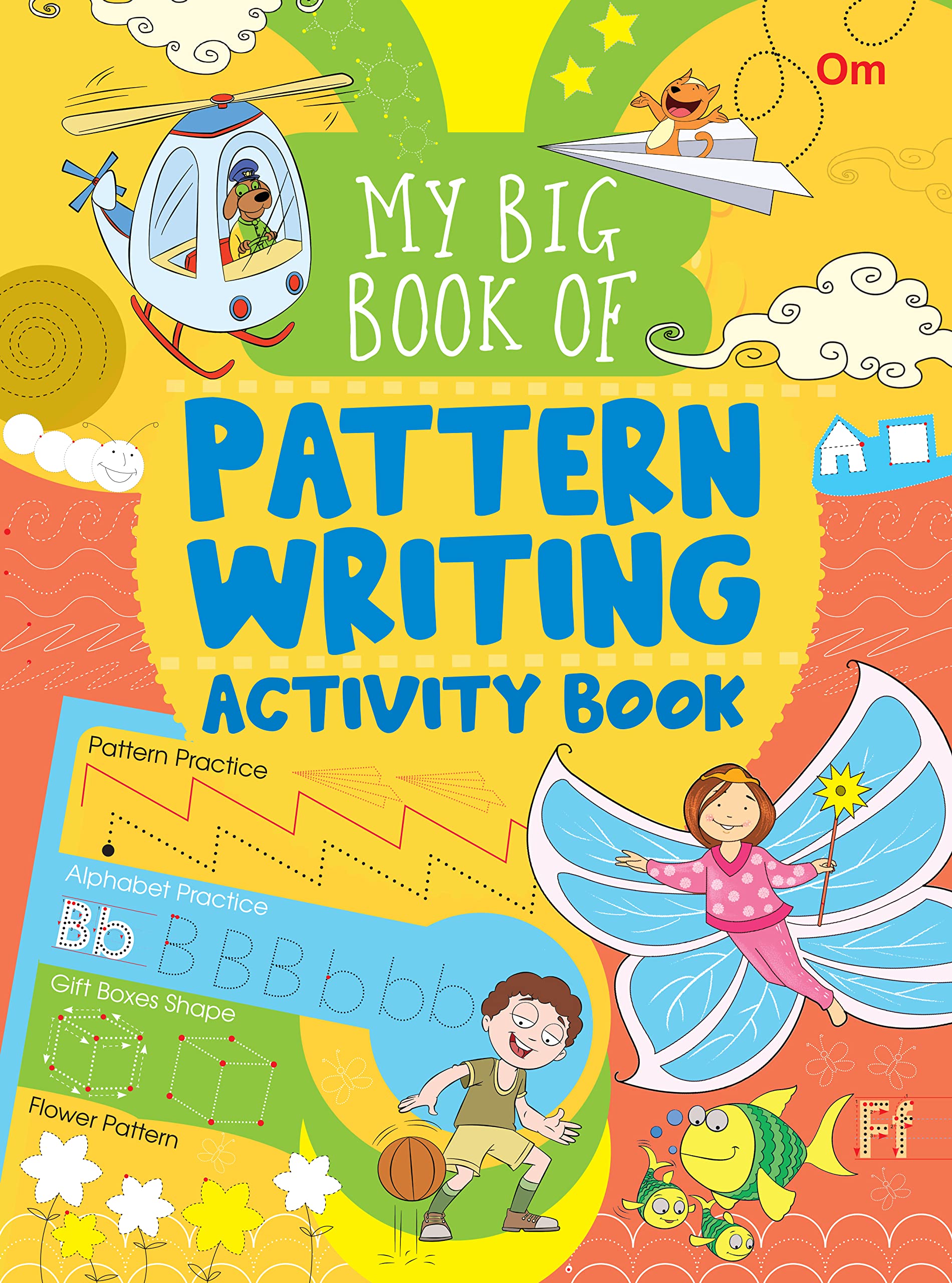 Activity Book : Pattern Writing: My Big Book of Pattern Writing Activity Book Patterns Practice books for kids