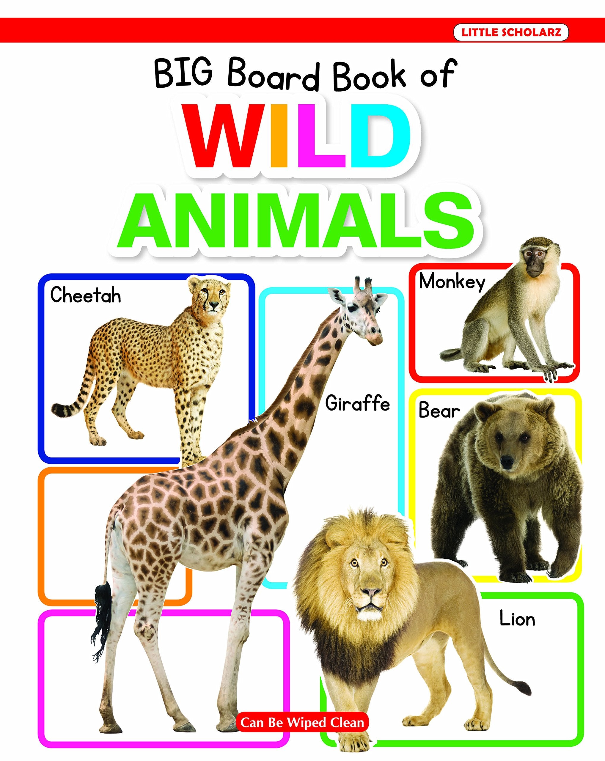 New Big Board Book of Wild Animals