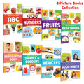My First Picture Book Collection For Early Learning : Essential Book Of All In One, Early childhood learning books With 8 Topics