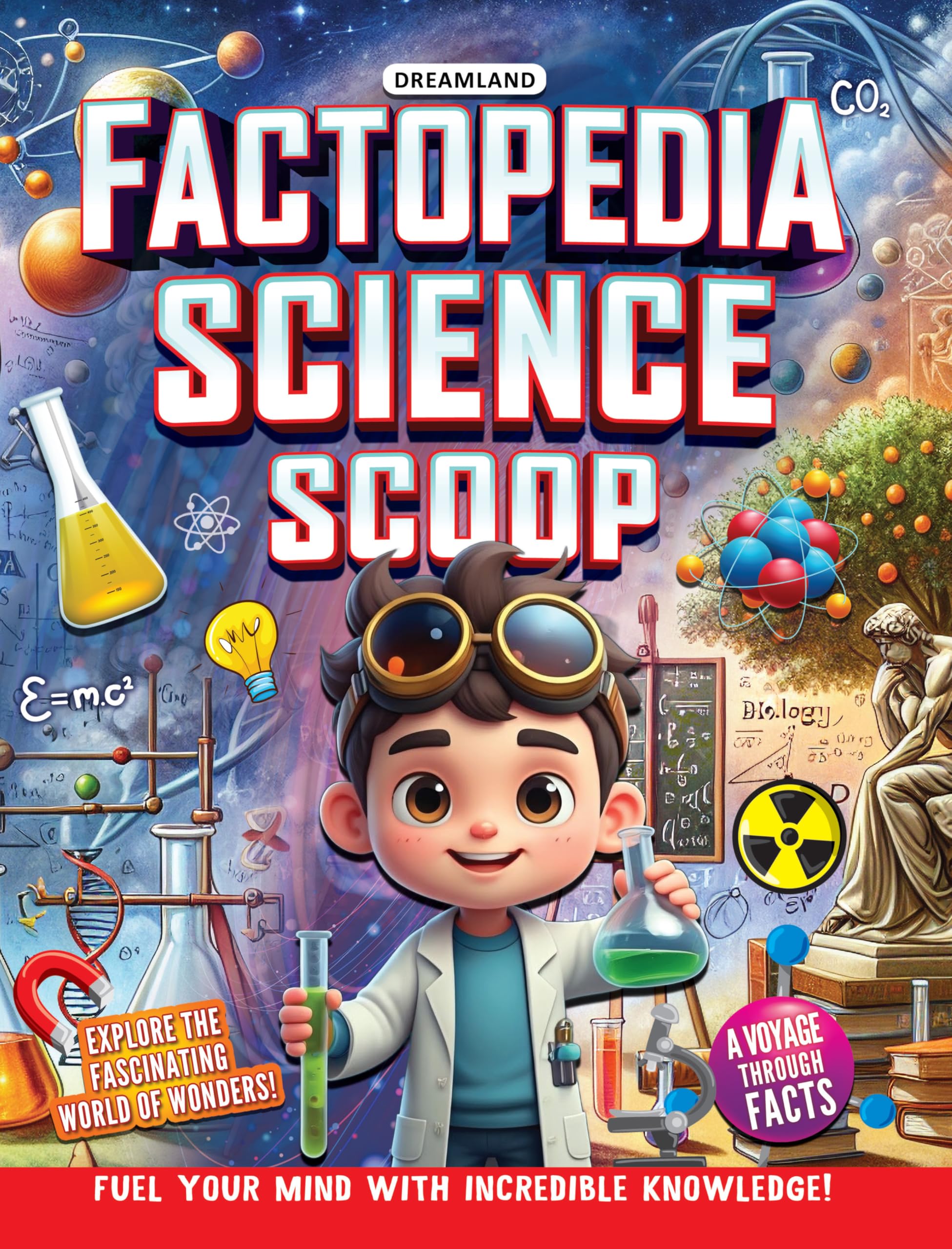 Factopedia Science Scoop: Incredible Science Facts For Kids Age 6+ | Explore Physics, Chemistry, Biology & More With Fun Trivia,
