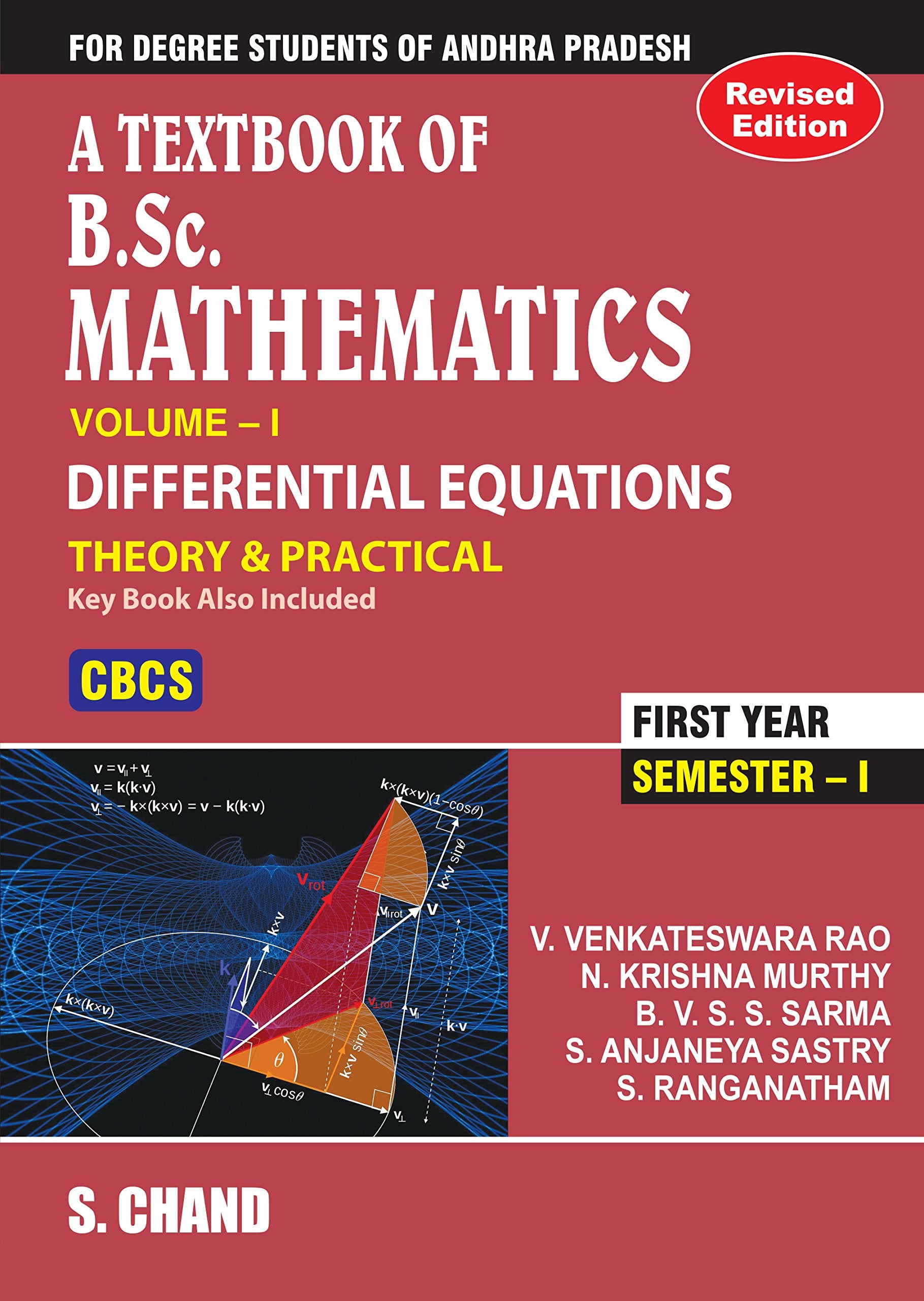 A Textbook of B.Sc. Mathematics (Differential Equations) (For Andhra Pradesh)  Vol. 1