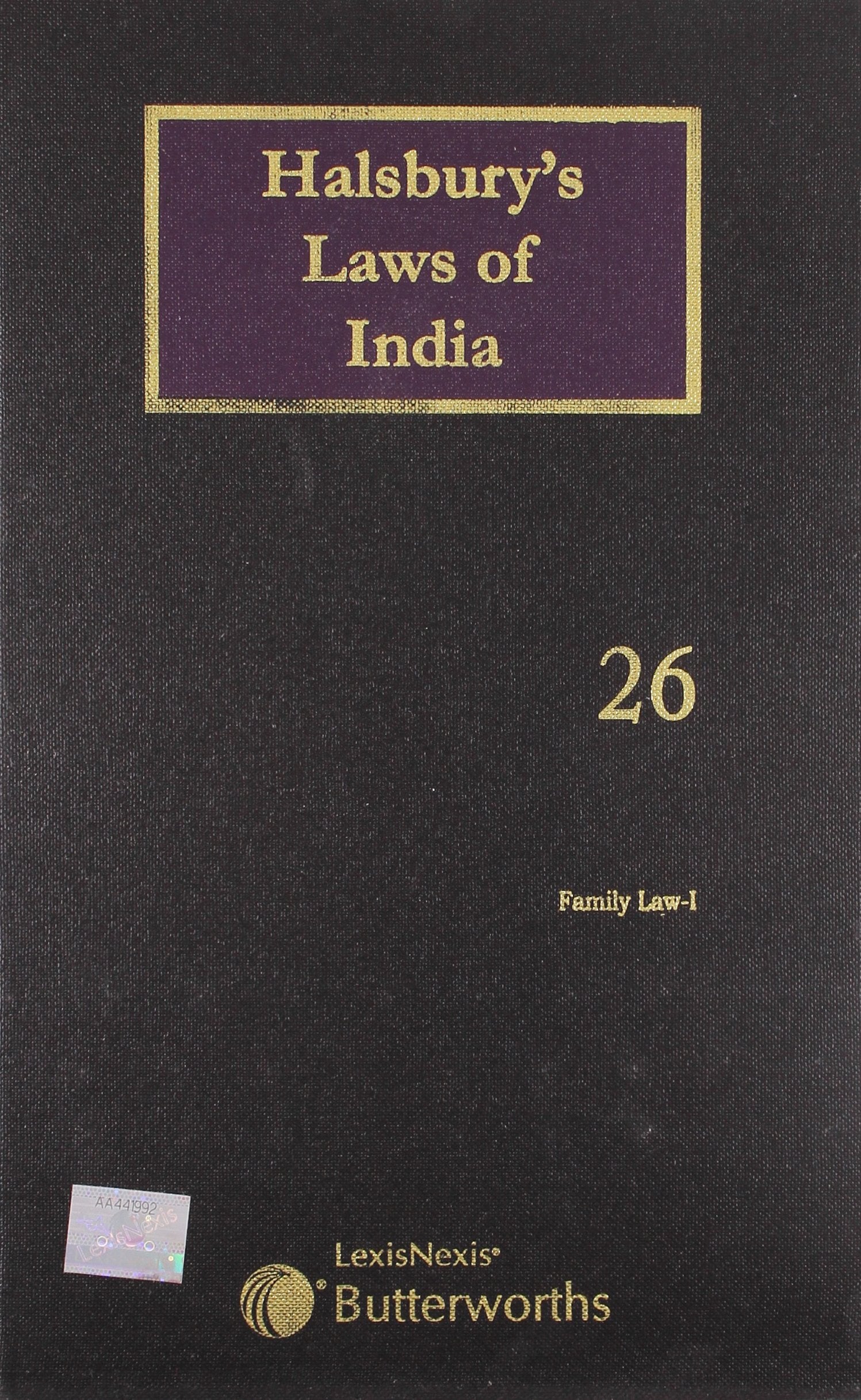 HalsburyS Laws Of India 26