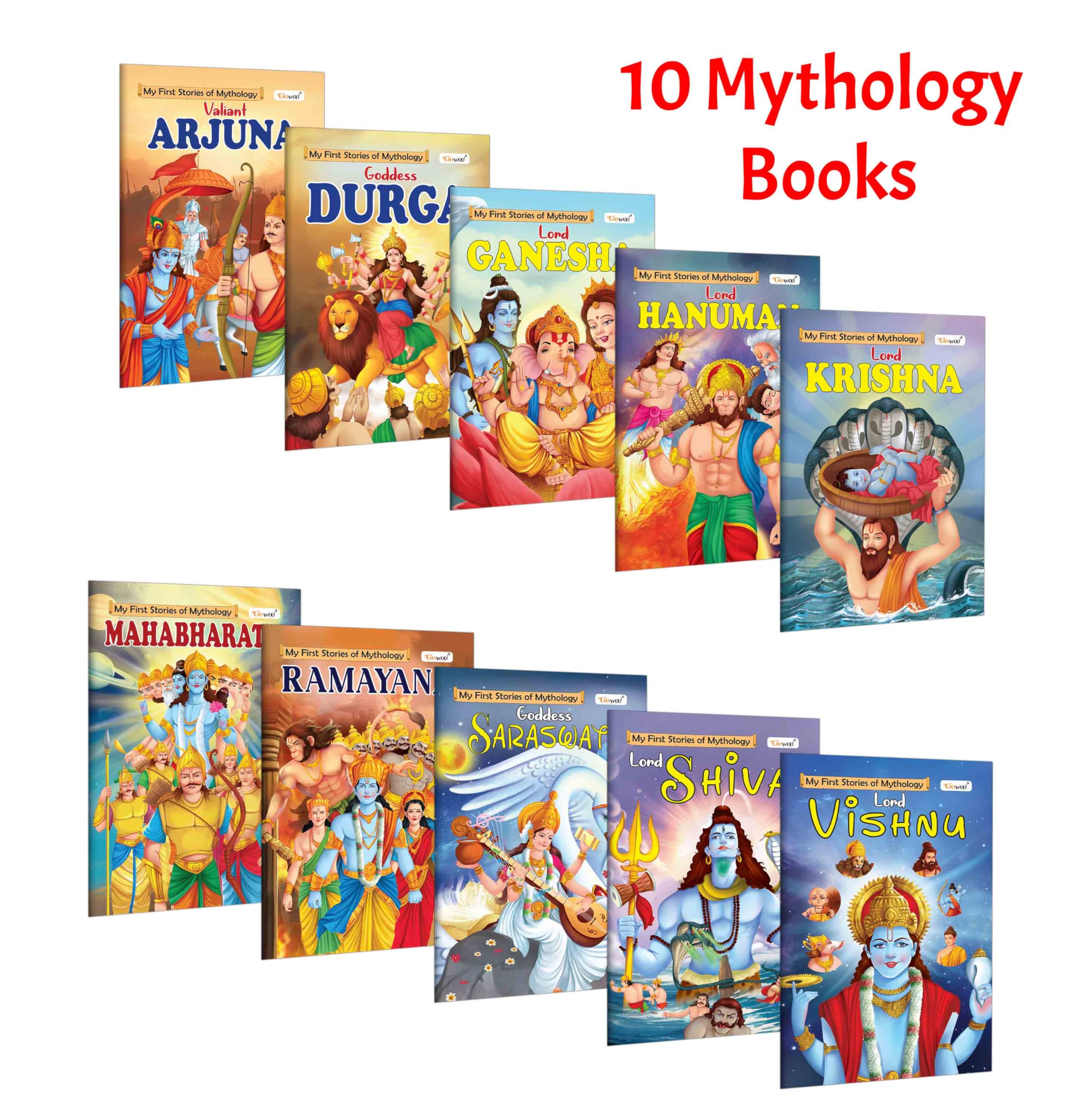 My First Mythology Story book : Arjun, Durga, Ganesha, Hanuman and more  spiritual bedtime stories for kids, Indian mythology 