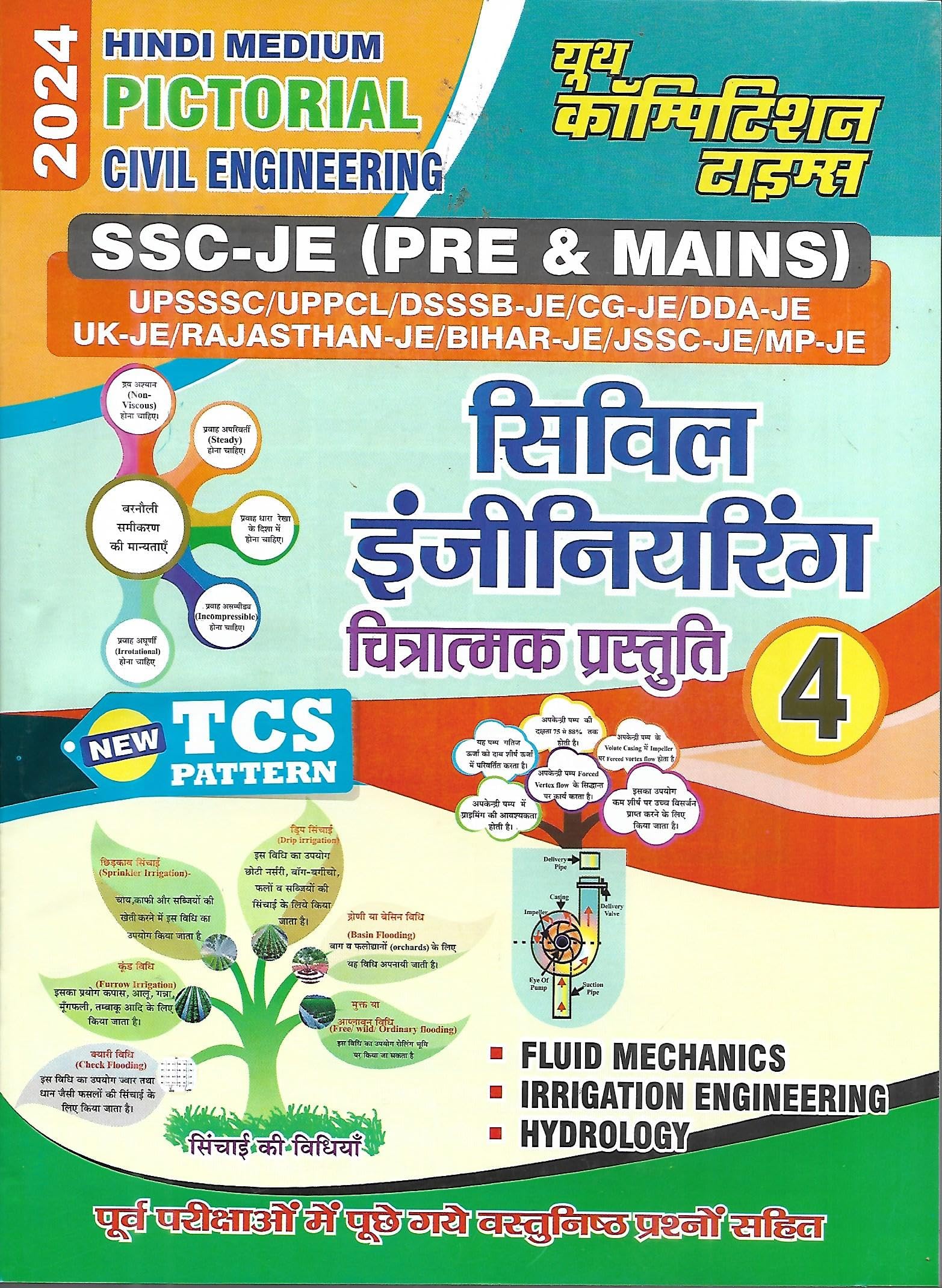 Youth Competition Times Civil Engineering Pictorial | SSC JE (Pre & Mians) | Vol.4 | Hindi Medium