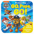 PeekaFlap Paw Patrol Go, Pups, Go! A Childrens LiftaFlap Board Book for Little Paw Patrol Lovers; Chase and Friends Interact