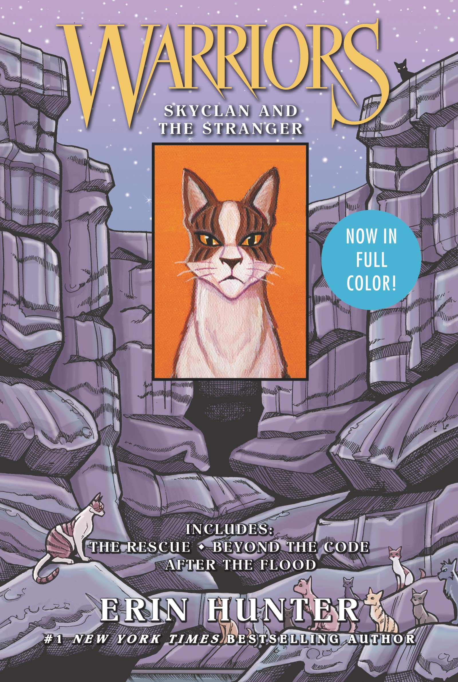 Warriors: SkyClan and the Stranger: 3 FullColor Warriors Books in 1: A FullColor Graphic Novel Collection of Adventures in the