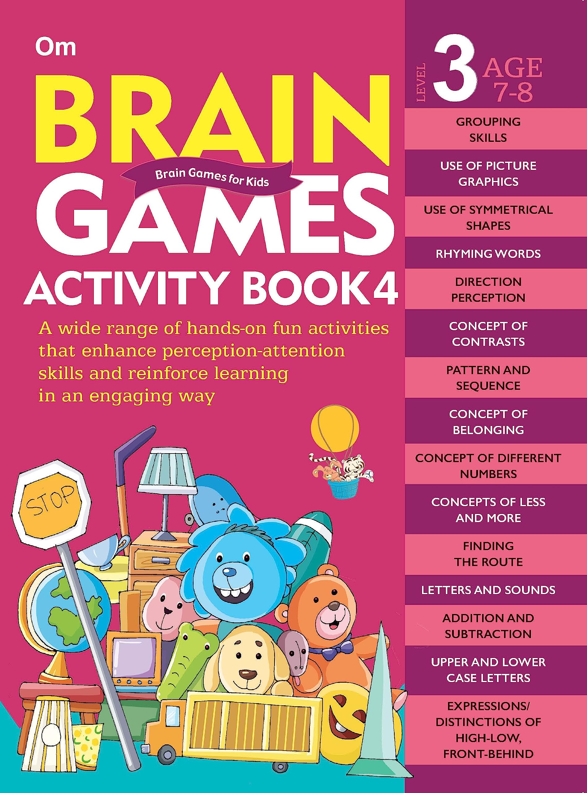 Activity Book: Brain Games for Kids  Brain Games Activity Book Level 3  Book4