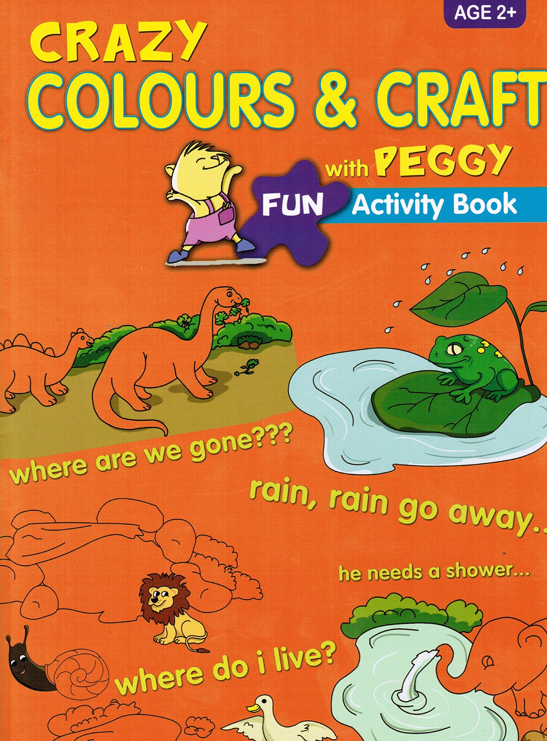 Crazy colours & Craft (fun) with peggy (AGE 2+)