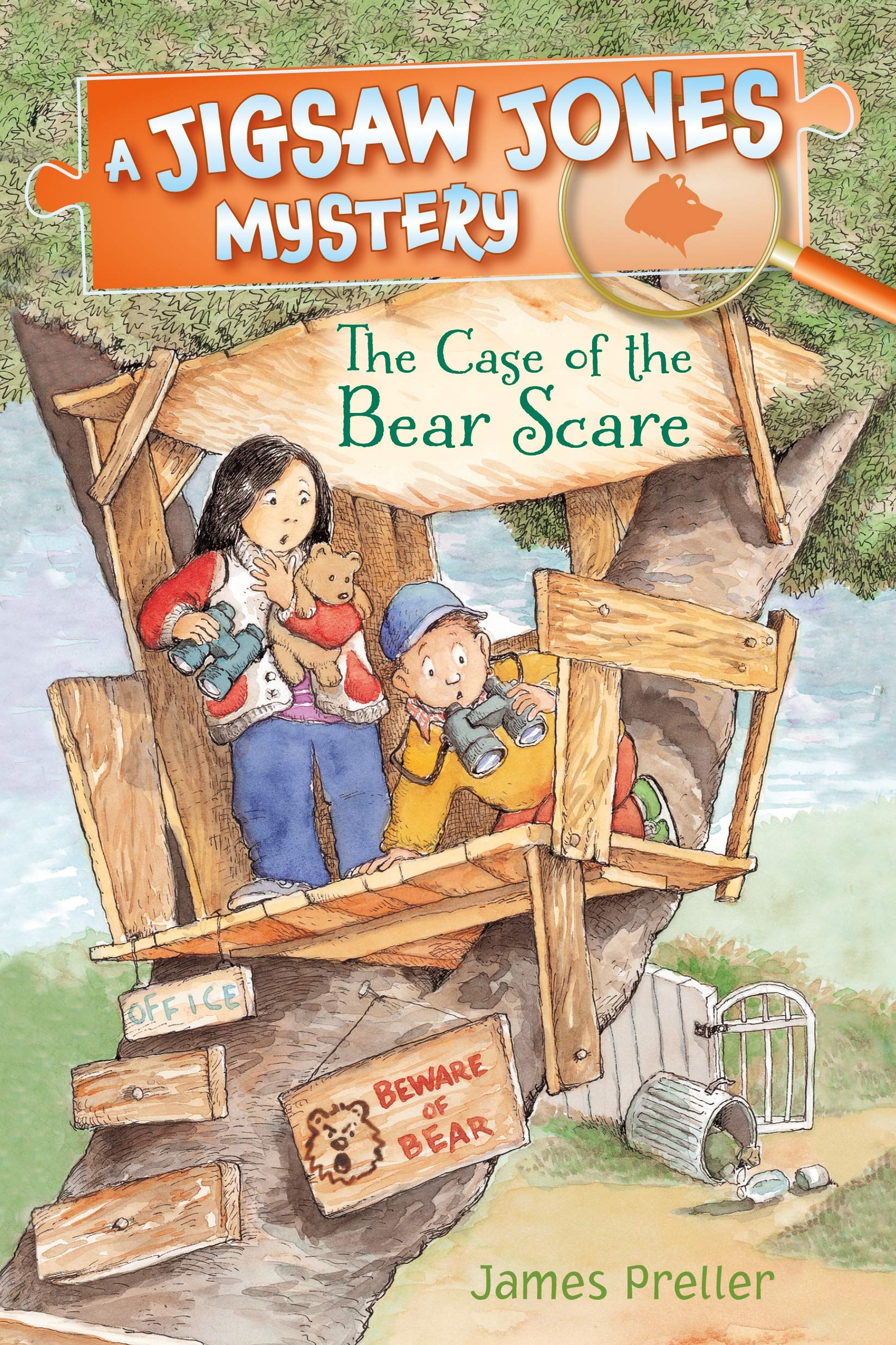 Jigsaw Jones: The Case Of The Bear Scare (Jigsaw Jones Mysteries)