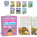 Gift Set For Kids story Picture Library Bag : Early Learning Picture story Book Collection, Essential Story Book, Bag Of 8 Story