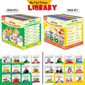 My first picture library box (Green and Yellow Edition) : Learning board book for kids, Educational picture books for toddlers, 