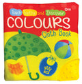 Colours Cloth Book: Touch, Teethe and Discover | A Soft Cloth book with a teether & Crinkle Sound | Novelty Book