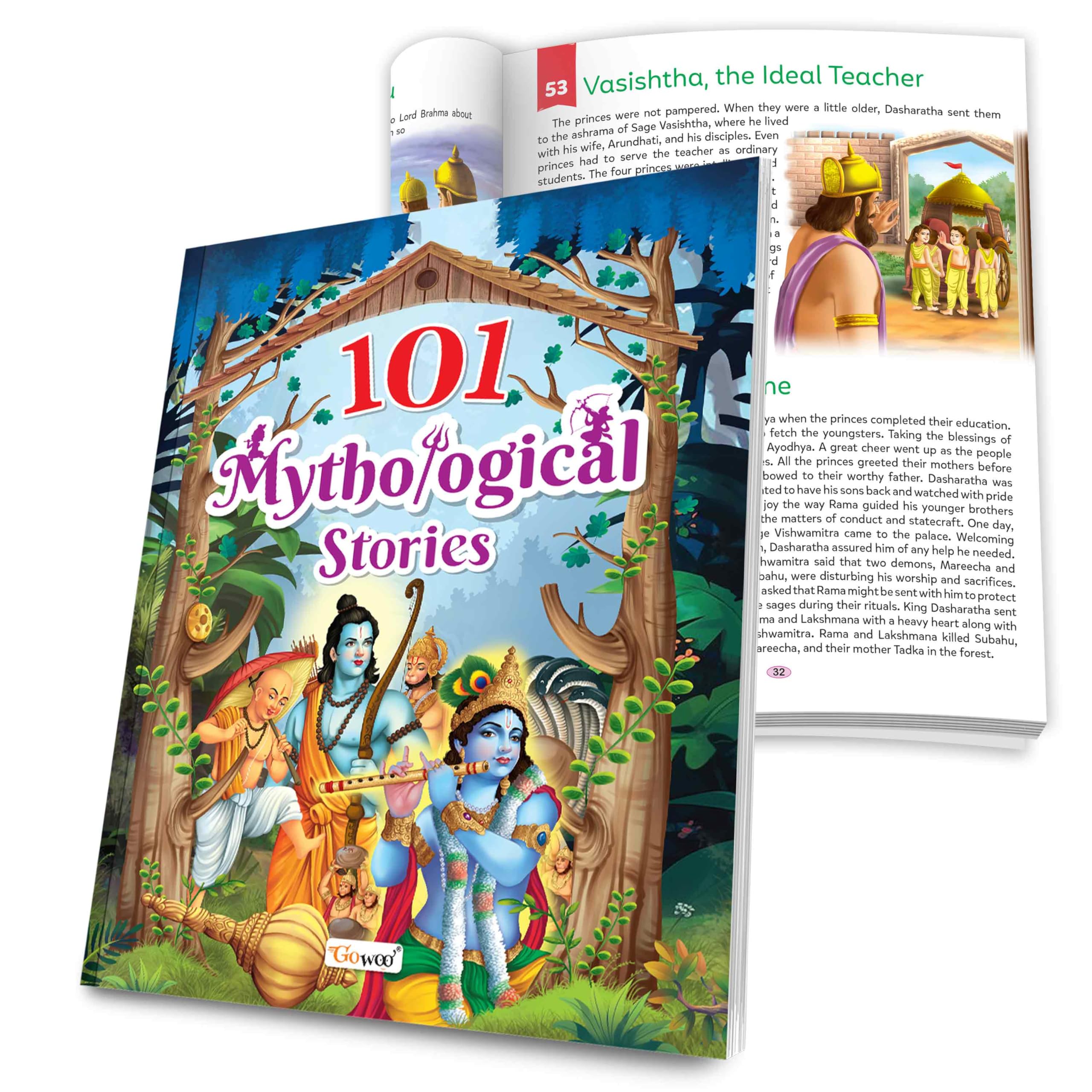 Mythology Adventures for Young Minds : 101 Mythological Stories for Kids (Paperback) (Ages 312) : Exciting and Educational Myt