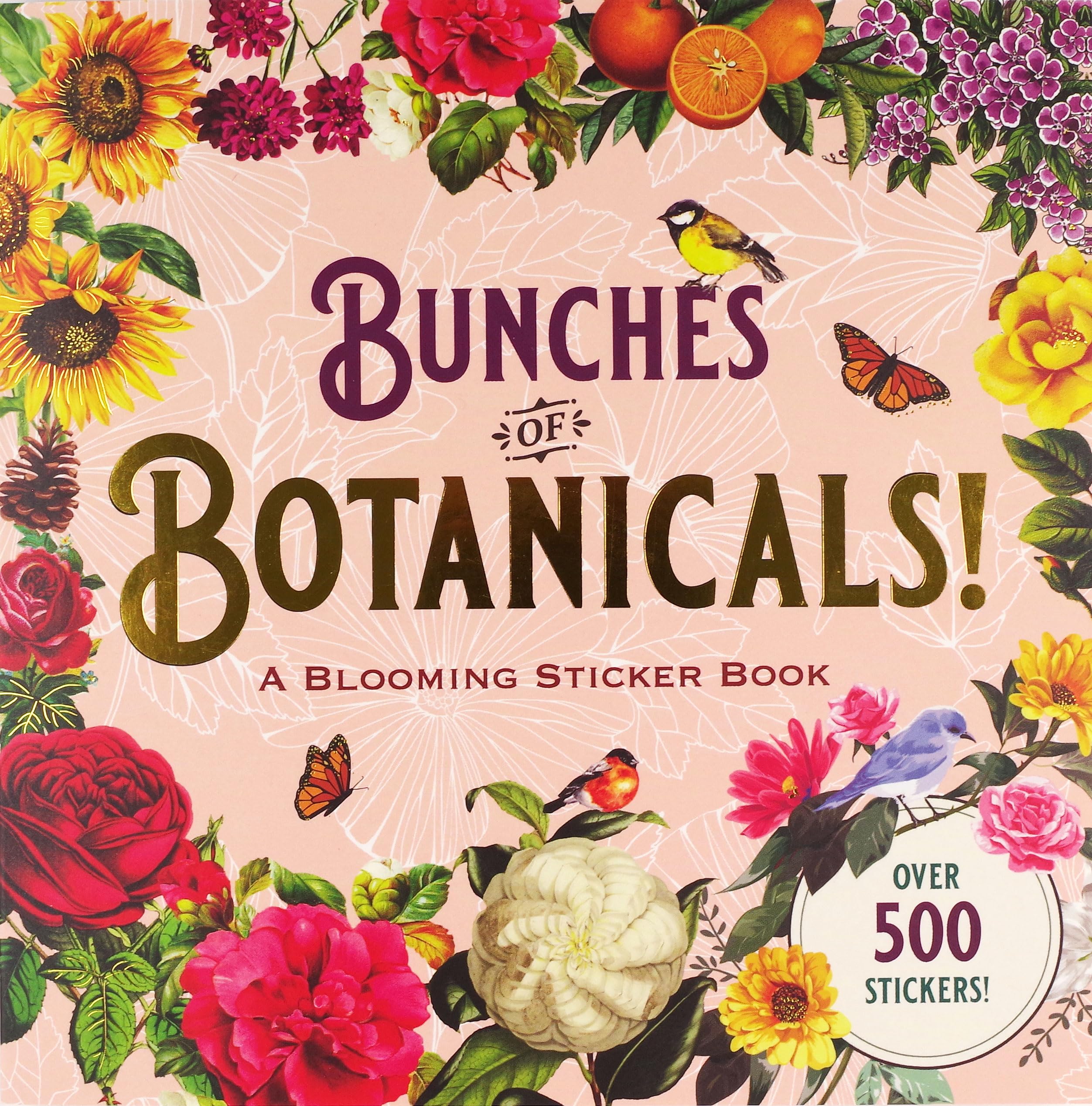 Bunches of Botanicals Sticker Book (Over 500 stickers!) (Sticker Books)