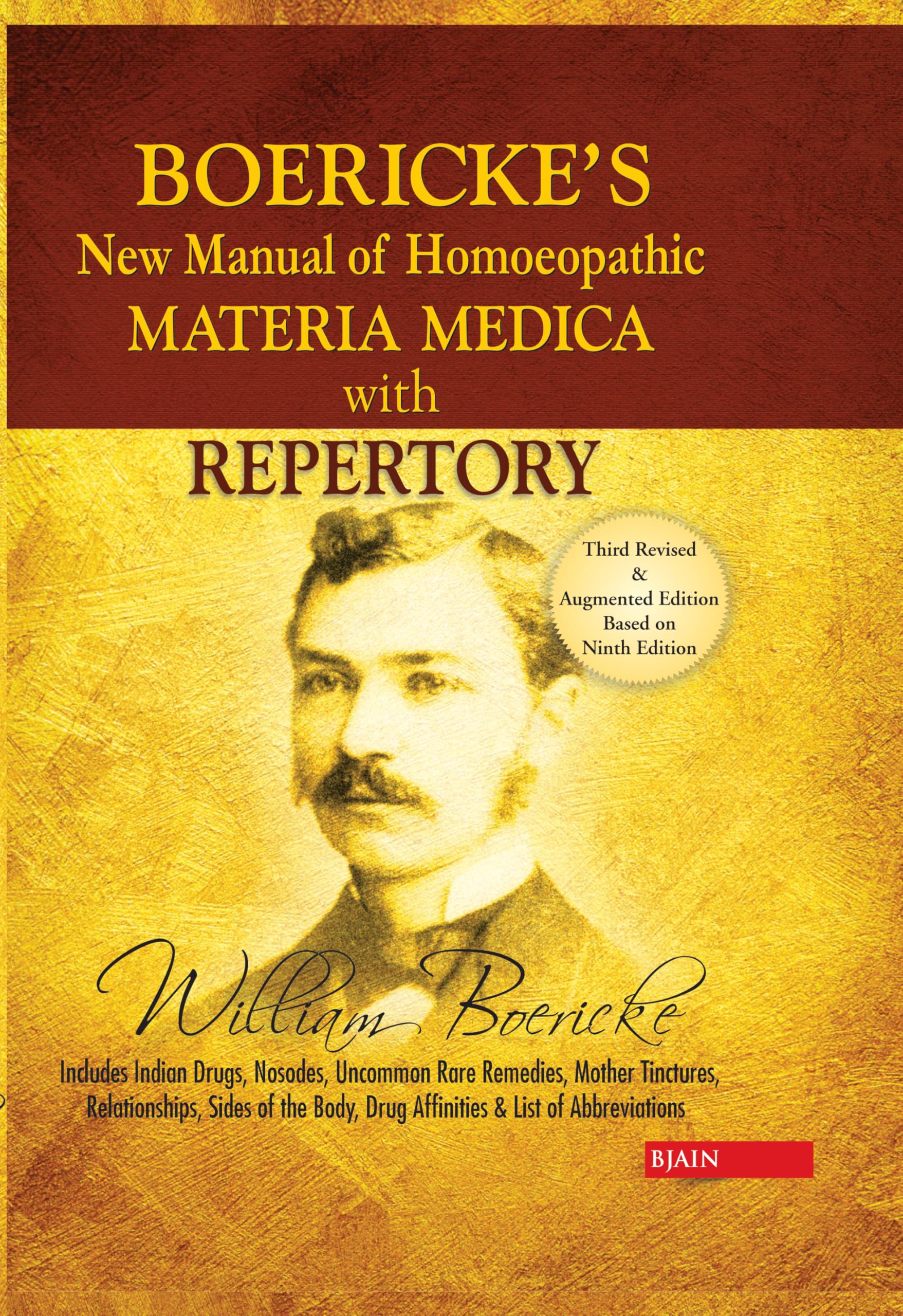 Boerickes New Manual of Homeopathic Materia Medica with Repertory