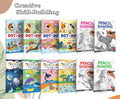 Kids First Activity Book Set : Toddler activity book, Creative learning books for kids, Childrens art and craft book, Dot to