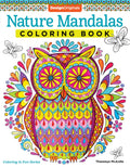 Nature Mandalas Coloring Book (Design Originals) 30 Relaxing Art Activities with Butterflies, Flowers, Animals, and More, plus T