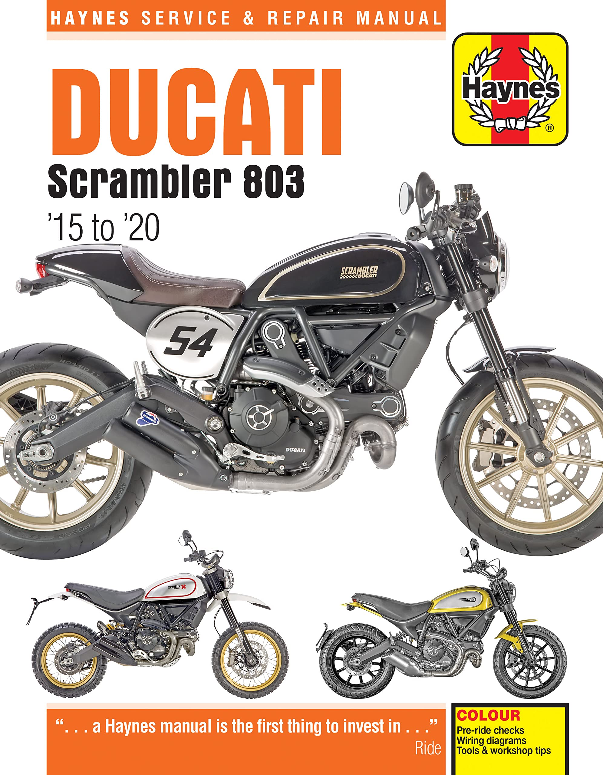 Ducati Scrambler 803 (15  20) Haynes Repair Manual (Paperback)