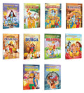 Brahma, Durga, Ganesha, Hanuman, Krishna, Luvkush, Mahabharat, Prahlad, Ramayan and Shiva  My First Mythology Story : Stories a
