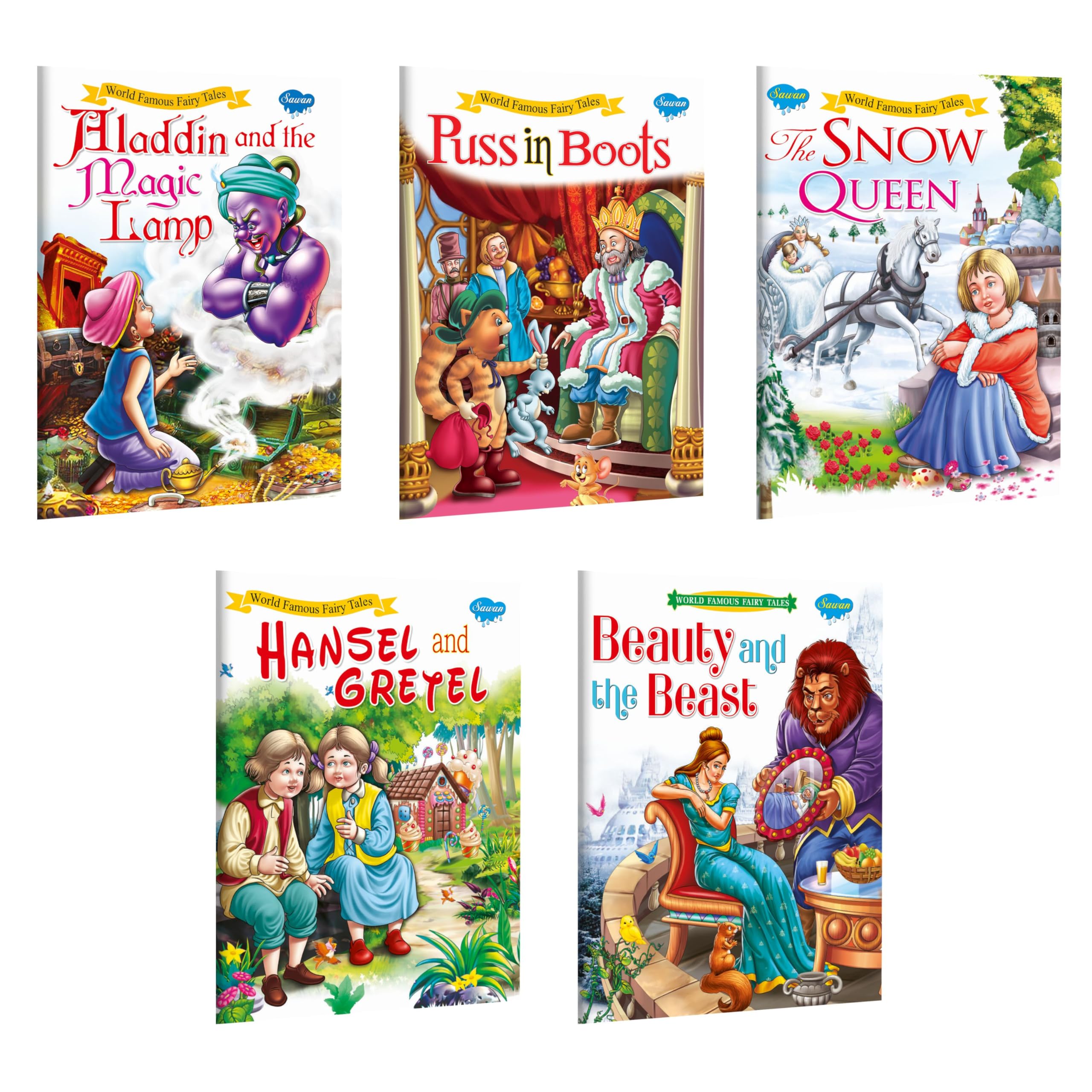 World Famous Fairy Tales | Pack Of 5 Books: Vol. 3