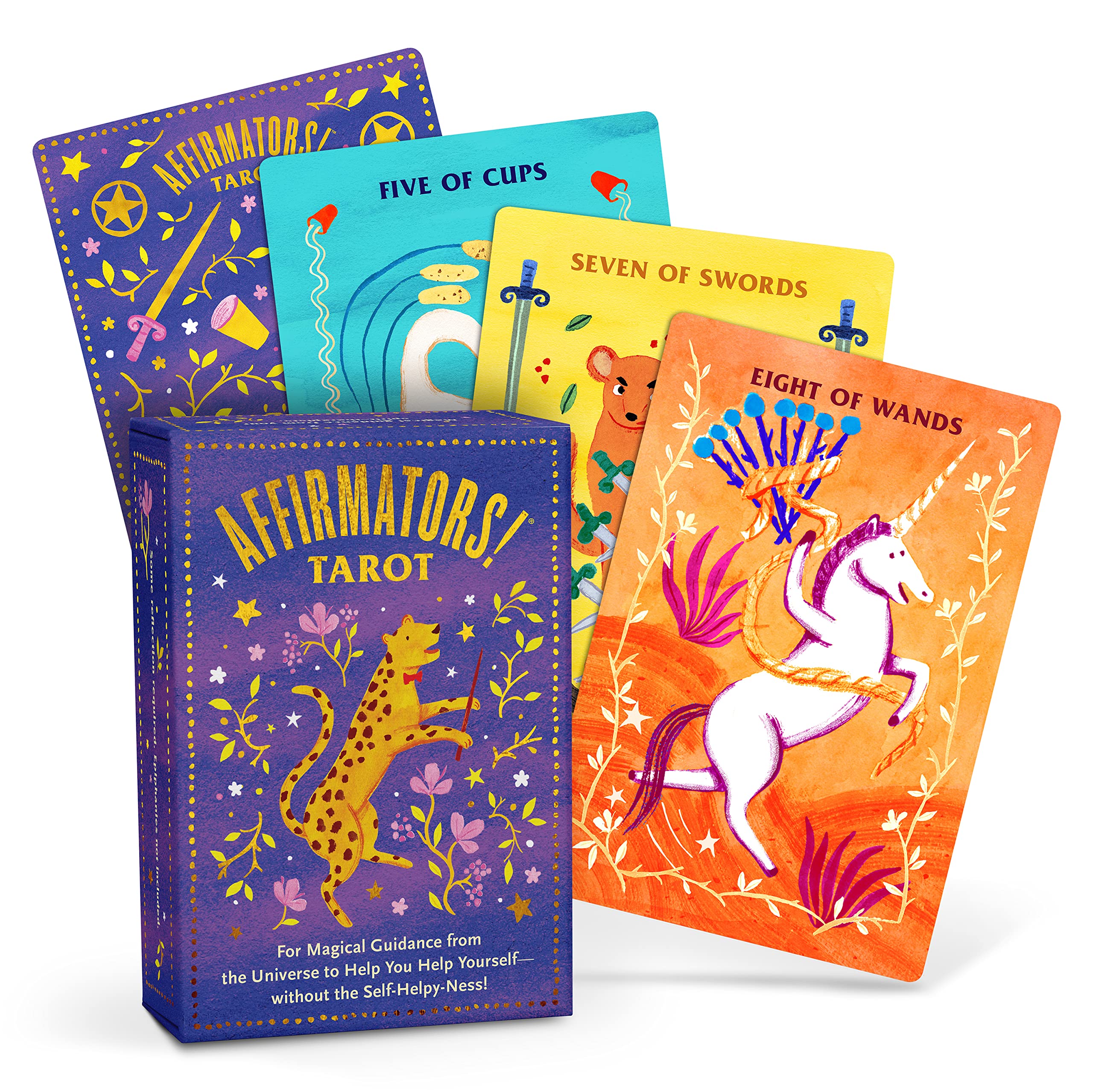Affirmators! Tarot Cards Deck  Daily Affirmation Tarot Cards with Positive Affirmations For Magical Guidance from the Universe 