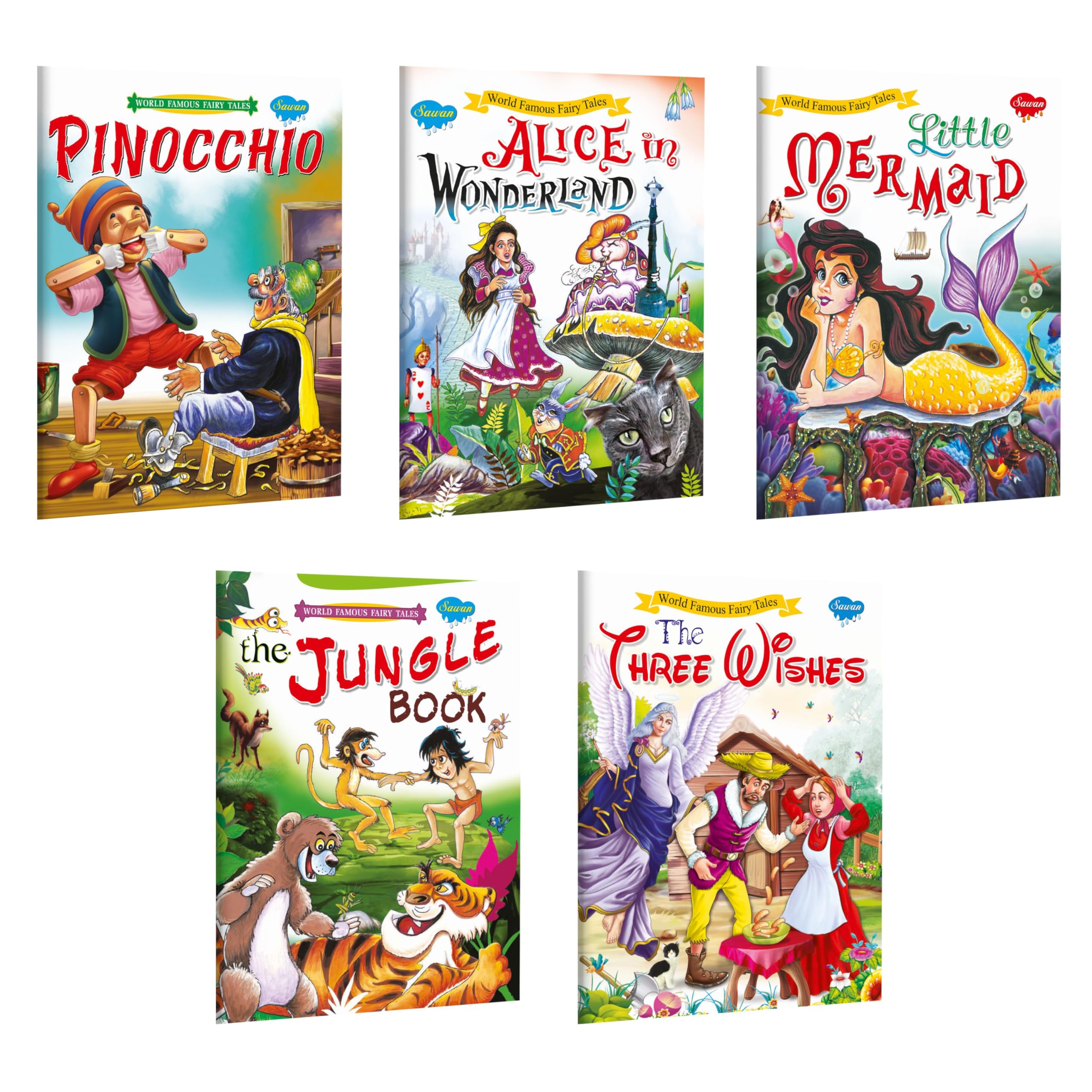 World Famous Fairy Tales | Pack Of 5 Books: Vol. 7