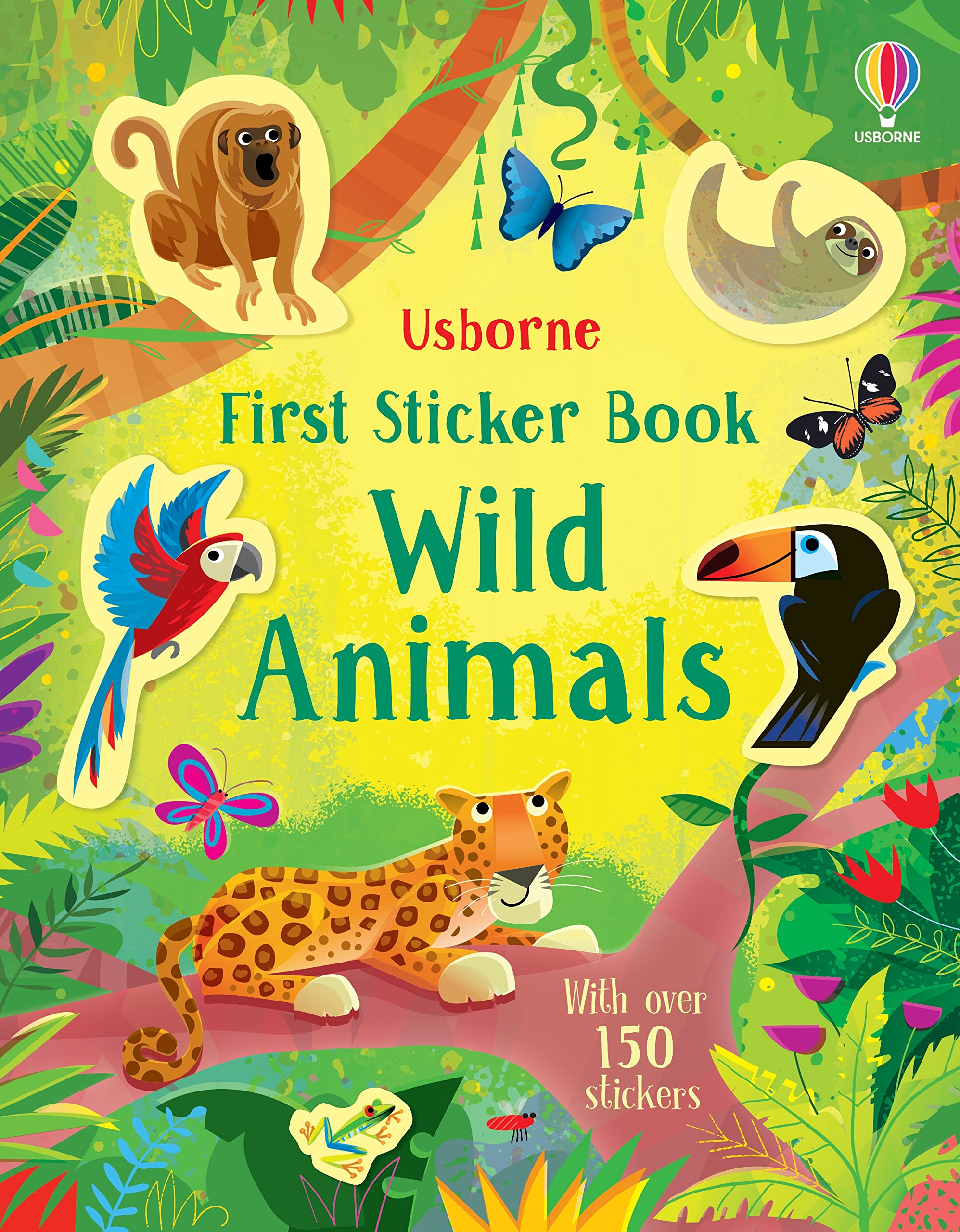 First Sticker Book Wild Animals: Book ThirtyFour
