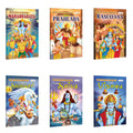 Mahabharat, Prahlad, Ramayan, Saraswati, Shiva and Vishnu  My First Mythology Story : Interactive learning books for toddlers, 