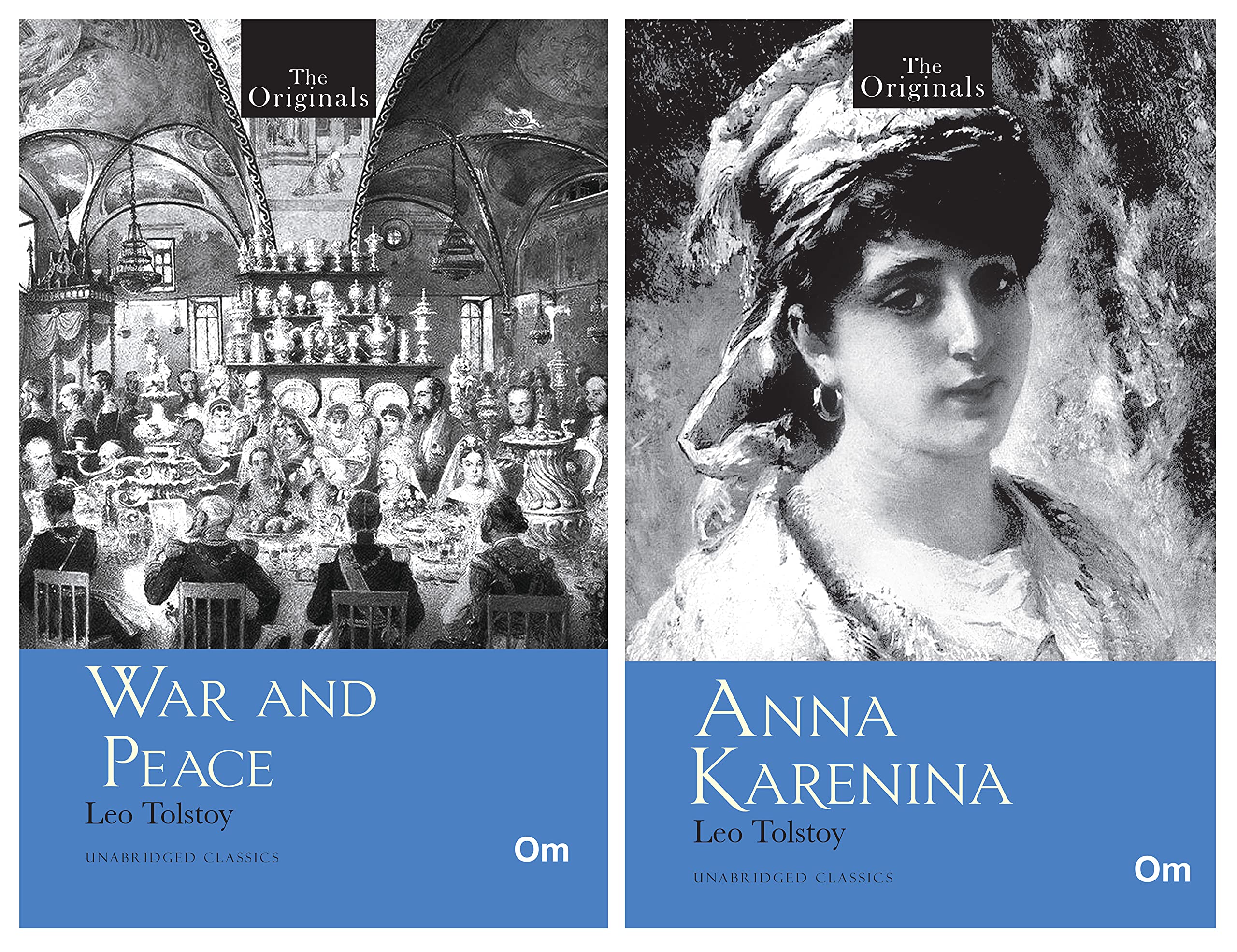 Worlds Greatest Original Classics : War and Peace and Anna Karenina (Bundle of 2 Books) Unabridged Classics (Classics book set)