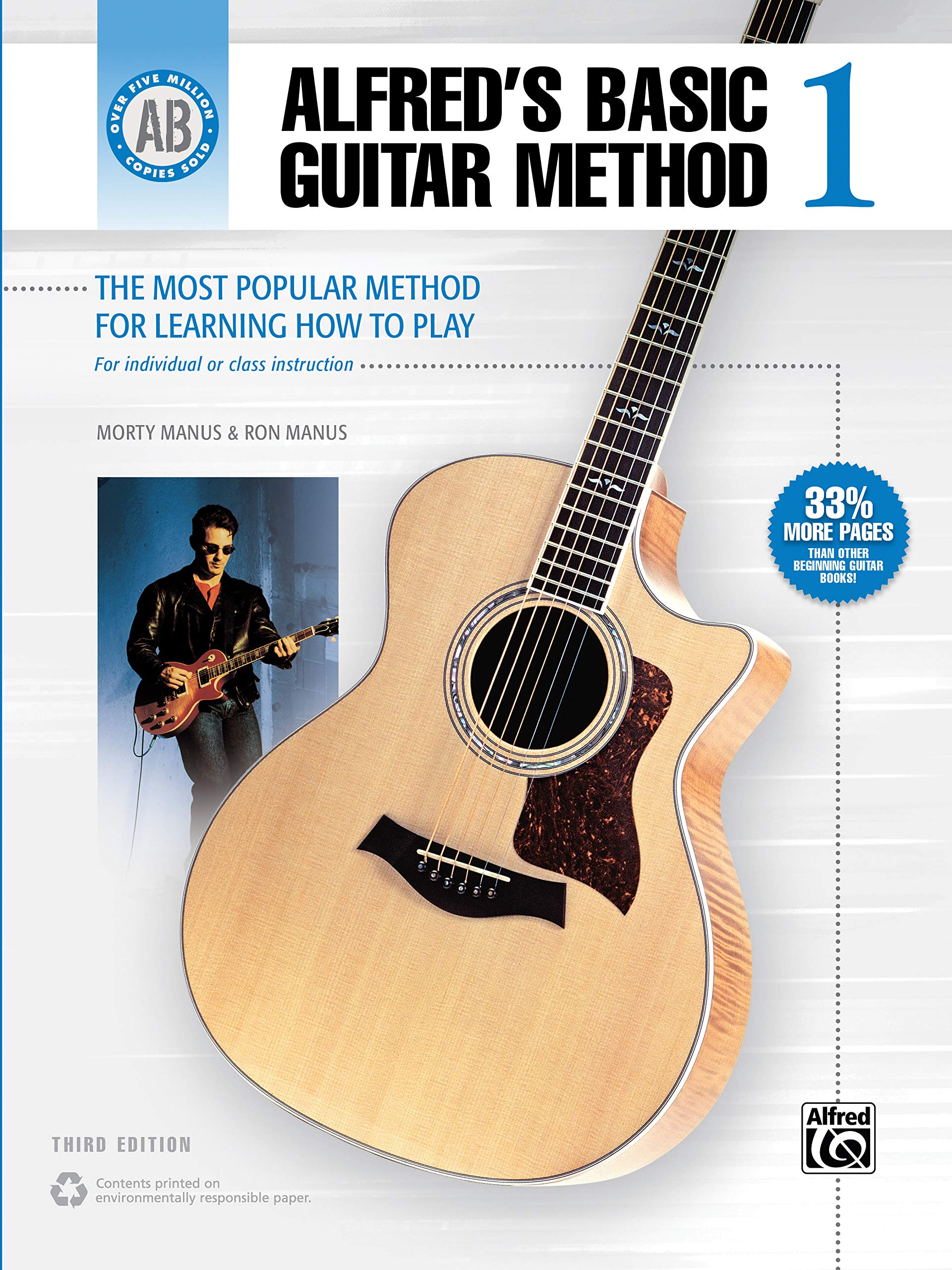 Alfreds Basic Guitar Method 1 (Alfreds Basic Guitar Library, Bk 1)
