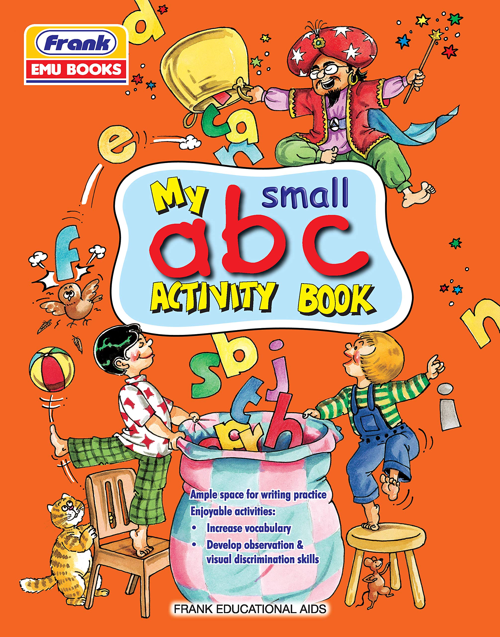 Frank Emu Books My Small Abc Activity Book  English Alphabet Small Letters Learning And Writing Activity Book For Kids