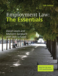 Employment Law: The Essentials (UK PROFESSIONAL BUSINESS Management / Business)