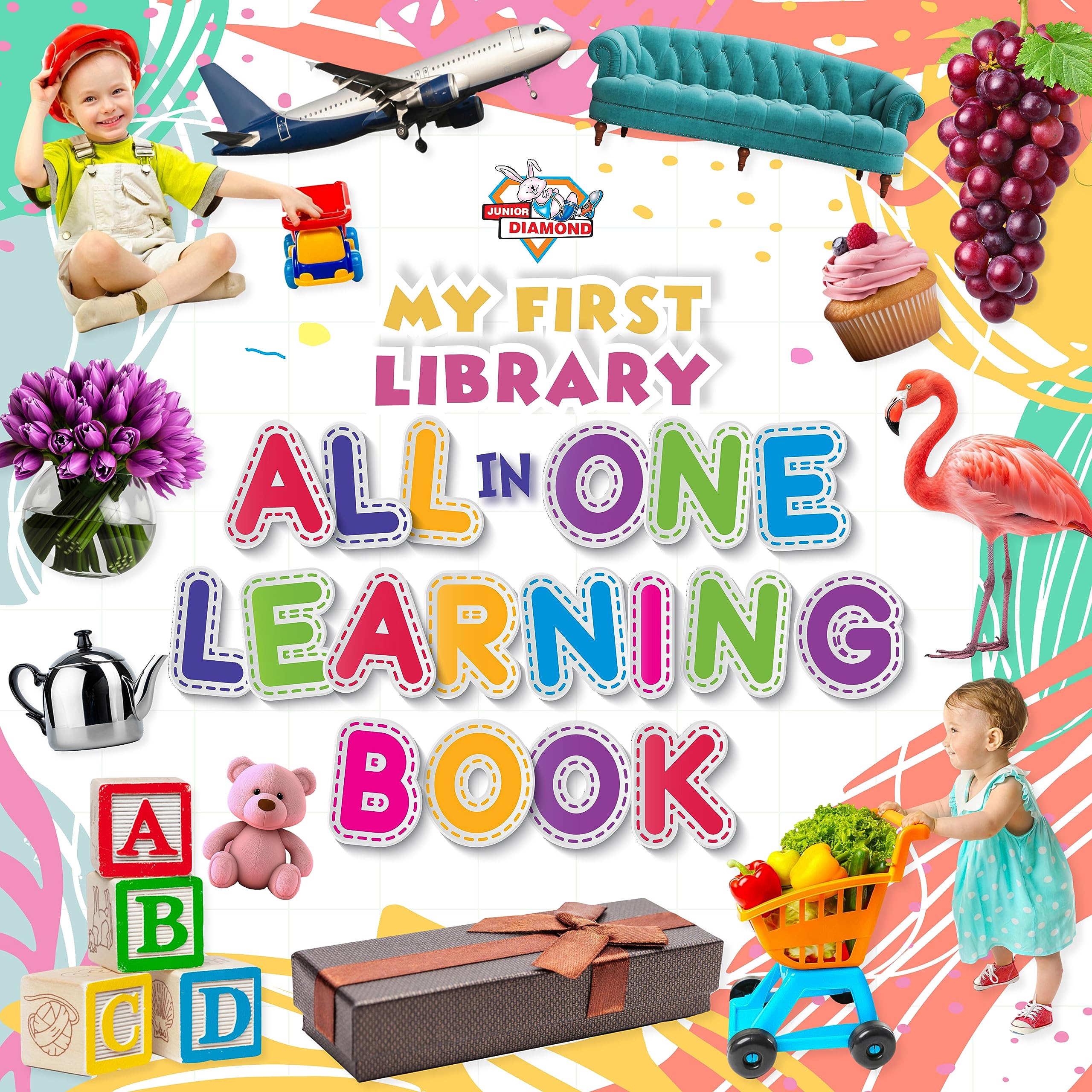 My First Library All in One Learning Book : Picture Book for Toddlers|Early Learning Book for Kids