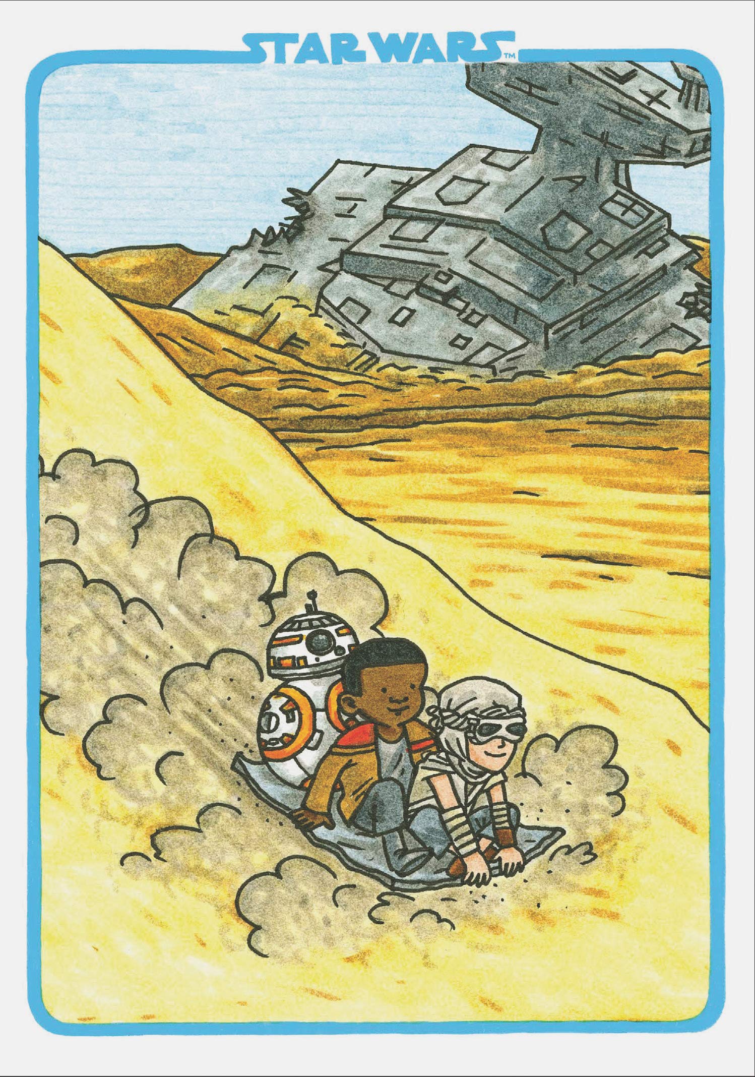 Rey and Pals Flexi Journal: (Star Wars Journal for Kids and Adults, Darth Vader and Son Series Artwork Notebook) (Star Wars x Ch