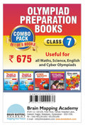Olympiad Preparatory Books  Combi Pack For Class 7