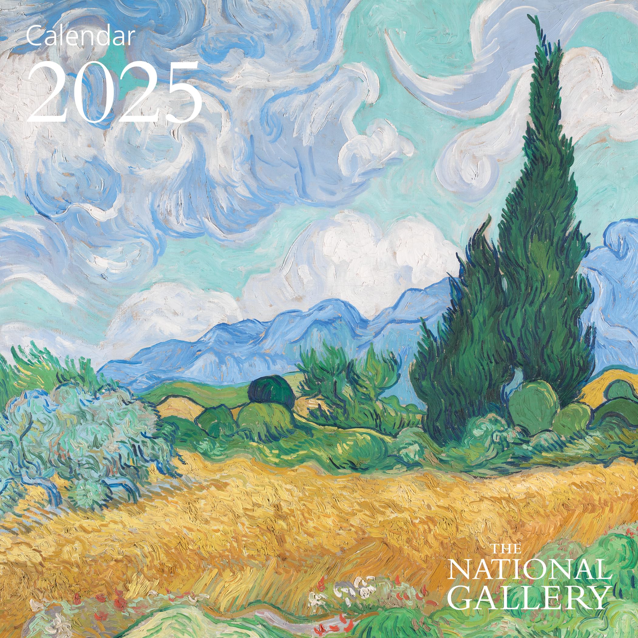 The National Gallery Mini Wall Calendar 2025: Art Calendar