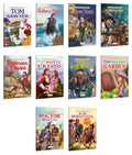 Illustrated educational books for young readers : The Count of Monte Cristo, The Lost World, The Secret Garden and more  Advent