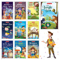 Set Of 10 Classics Tales Story Books For Kids|English Short Stories For 3+ | Aladdin, Alibaba, Jungle Book & Others