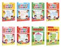 My First Activity Book Word Search and Mazes  Yellow, Green, Blue, Pink, Orange and Red Edition : Toddler educational workbook