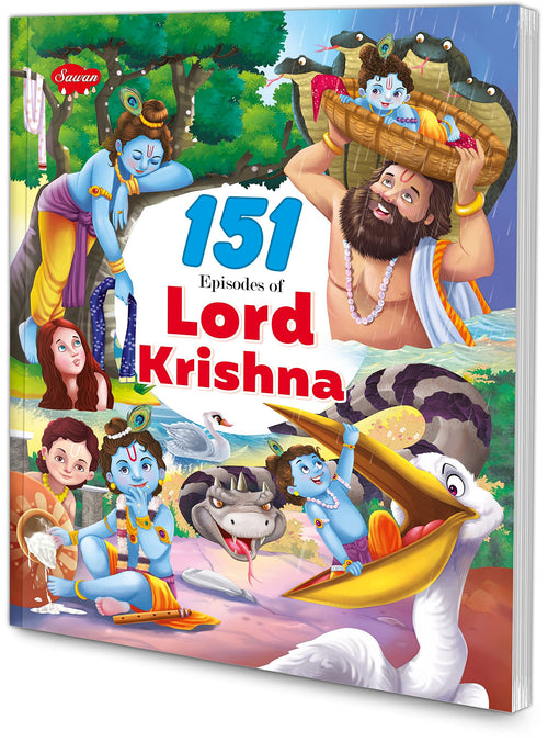 151 EPISODES OF LORD KRISHNA [Paperback] SAWAN