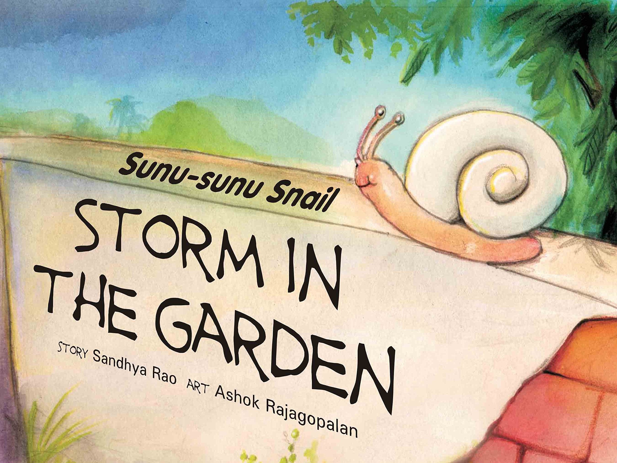 SunuSunu Snail: A Storm in the Garden (English)