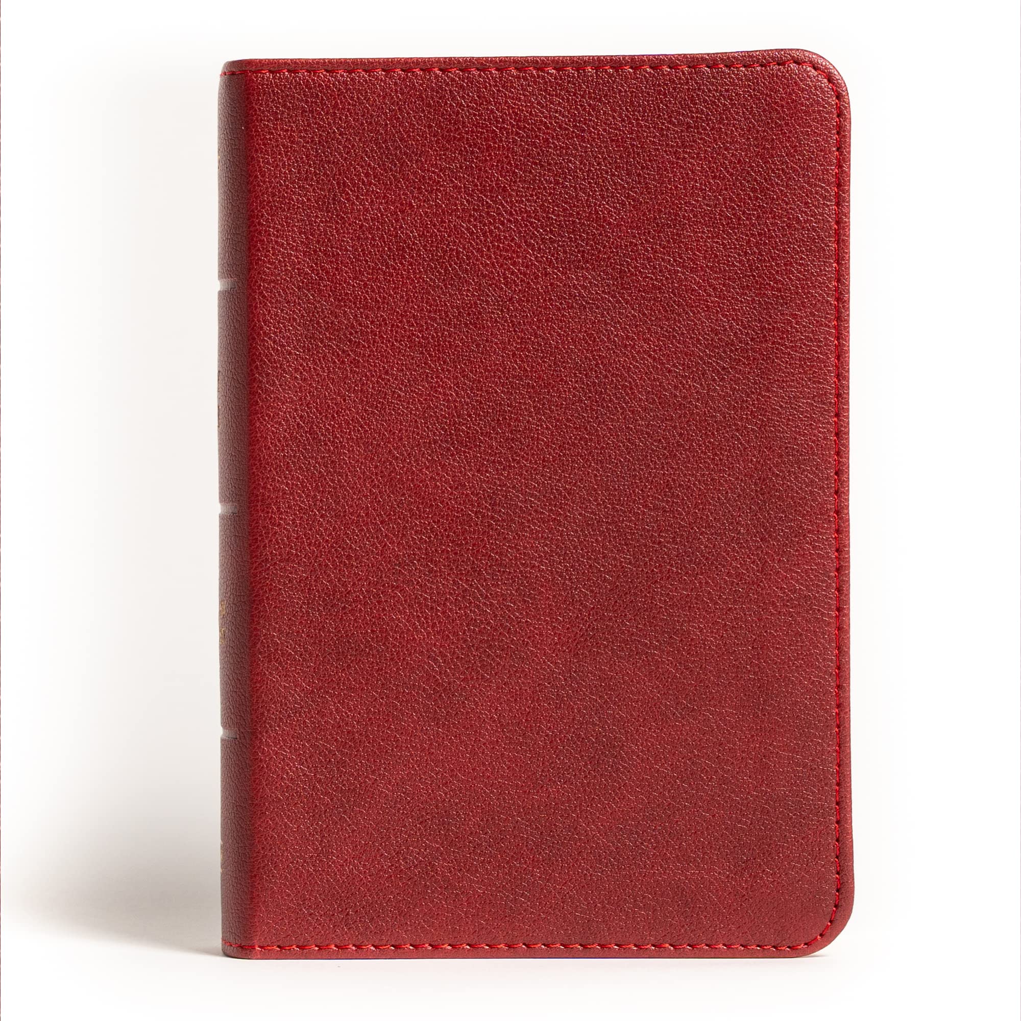NASB Compact Reference Bible, Burgundy LeatherTouch, Red Letter, Presentation Page, CrossReferences, FullColor Maps, EasytoR