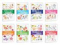 2 in 1 Copy to Colour  Alphabet & Numbers, Birds & Insects, Fairy & Princess and more : Complete kids colouring bundle, Fun en