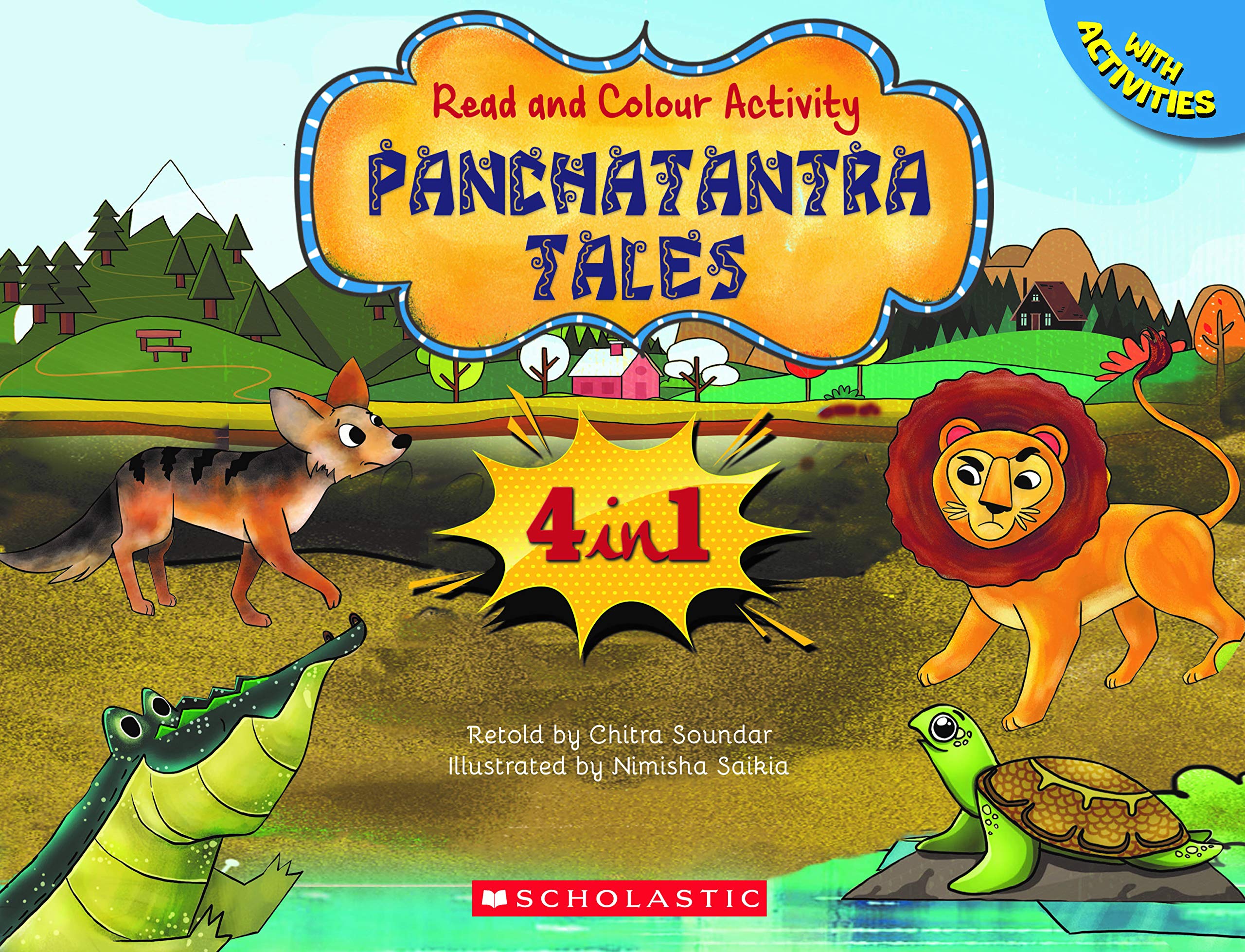 Read And Colour: Panchtantra 4 In 1