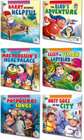 Story Books For Beginners Pack Of 6 Books| Early Reader Series In Large Font (V1)