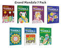 Cityscape, Fantasy, Fashion  Mandala Adult Colouring Book and more : artistic collection for adults, luxury mandala design set