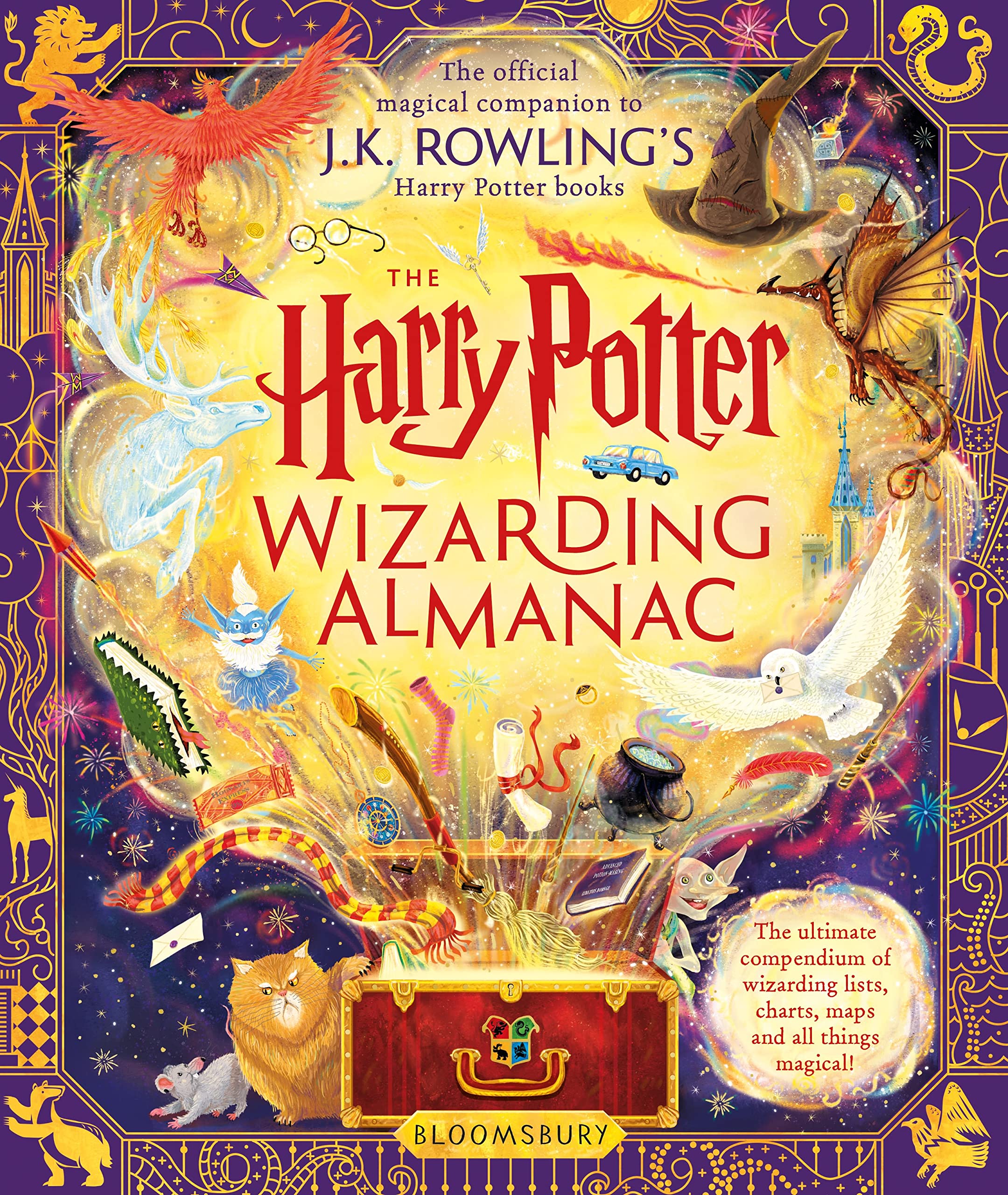 The harry potter wizarding almanac (hardback)