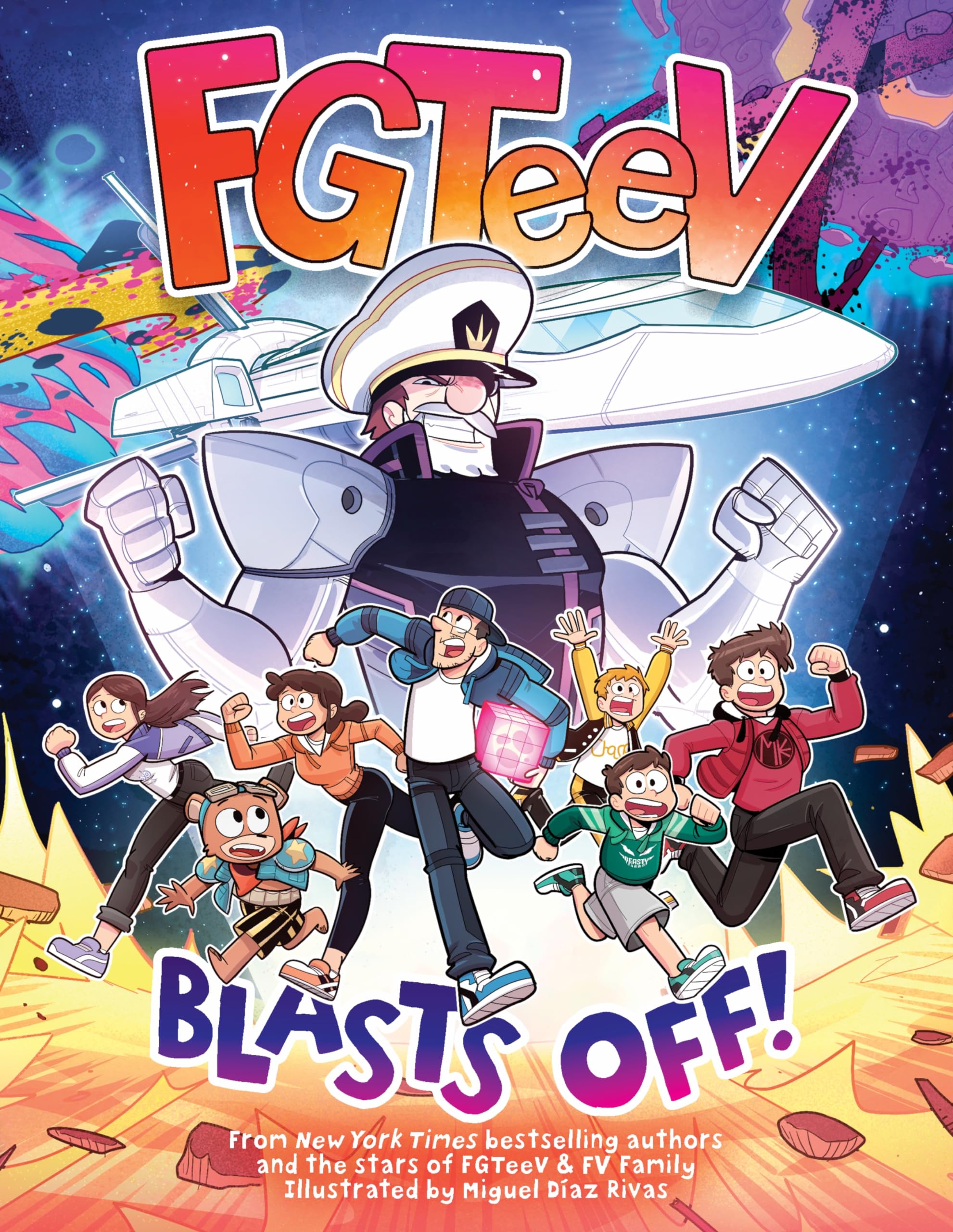 FGTeeV: Blasts Off!: A Wild Journey Through the Cosmos with YouTubes Favorite Gamer Family