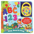 ABC 123 Sing, Read & Play  Childrens Deluxe Music Player Toy and Board Book Set, Ages 15